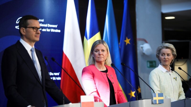 Varșovia: 6,5 miliarde de dolari promiși pentru ajutarea Ucrainei