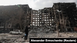 Boichenko said about 40 percent Mariupol's affected residential buildings are now uninhabitable.