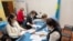 Подсчет голосов на референдуме по новой Конституции в избирательном участке №232 в Алматы. 15 марта 2026 года. Фото Наны Иксановой