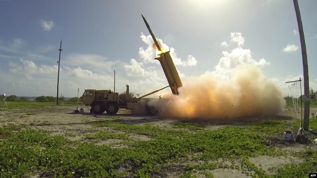 U.S. authorities said it was the 15th successful intercept in as many tests for THAAD system. (file photo)