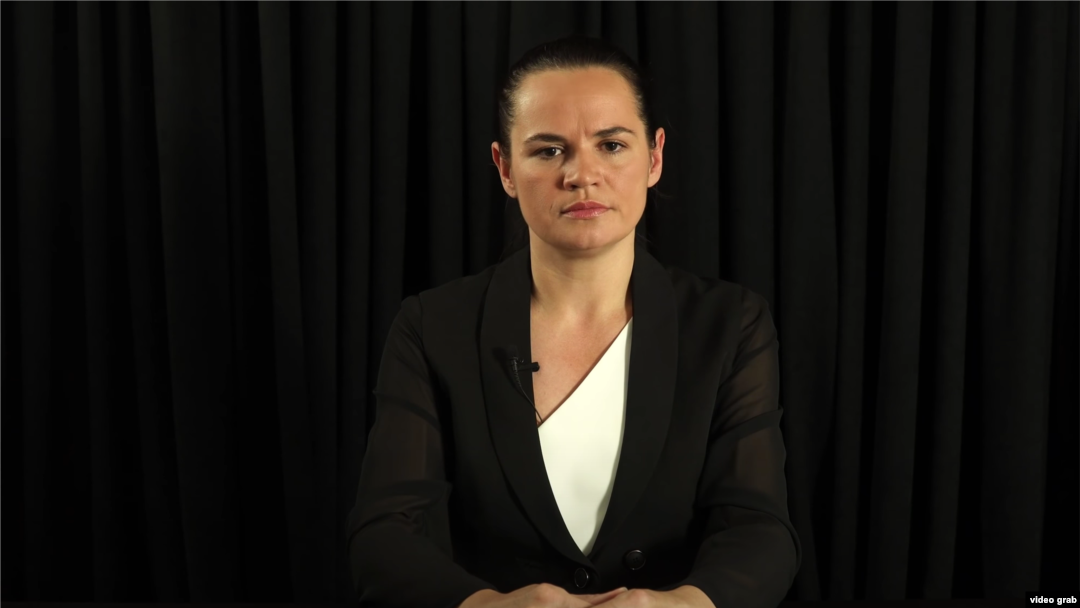 Svetlana Țihanovskaia le cere liderilor europeni să sprijine „trezirea” țării sale și să respecte opțiunile poporului belarus.