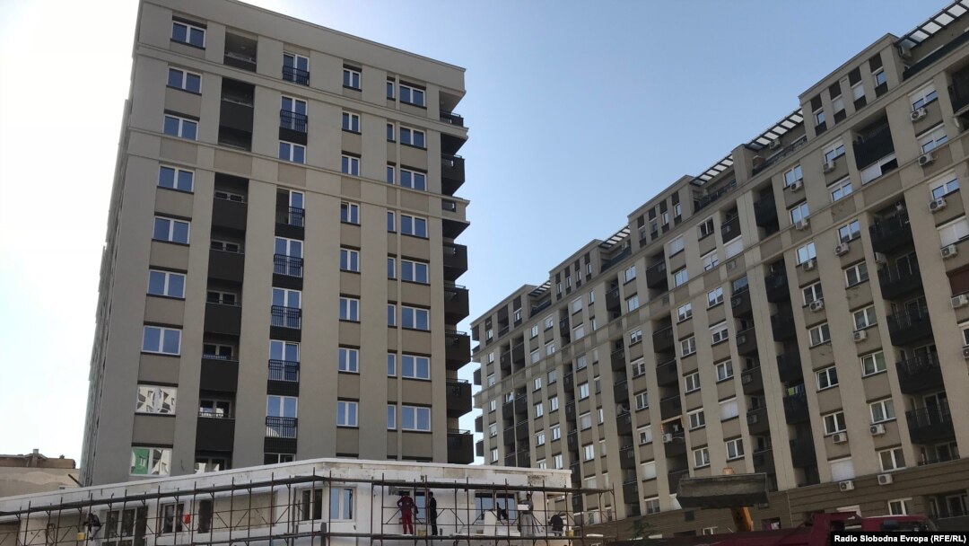 Згради во изградба во Скопје