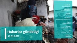 Habarlar gündeligi – 25-nji ýanwar, 2017.