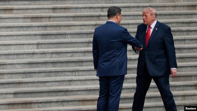 Доналд Трамп ва Си Ҷинпин, президентҳои Амрико ва Чин. 14 май, 2026.