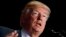 U.S. President Donald Trump speaks during the National Prayer Breakfast in Washington on February 8. 