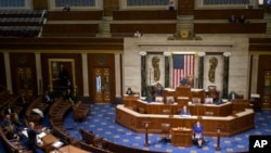 Dhoma e Përfaqësuesve para votimit përfundimtar për projektligjin e Donald Trumpit për për shpenzime dhe taksa, në Uashington, 3 korrik 2025.