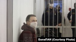 Арцём Хвашчэўскі падчас суду, фота БелаПАН 