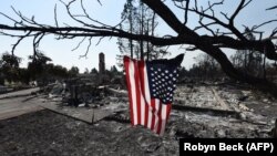 Наступствы пажару ў Каліфорніі 