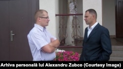 Alexandru Zubco, într-o discuție cu fostul deținut politic din regiunea transnitreană Ilie Cazac.