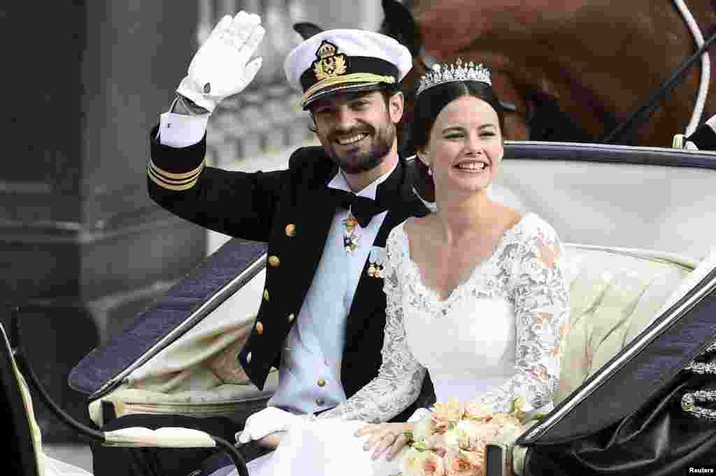 İsveç Şahzadəsi Carl Philip və keçmiş manken Sofia Hellqvist, Stockholm Kral Sarayında evləniblər.&nbsp;36 yaşlı Şahzadə Carl Philip taxtın üçüncü varisi hesab olunur.&nbsp;