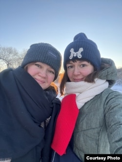 Лилия Чанышева и Ксения Фадеева