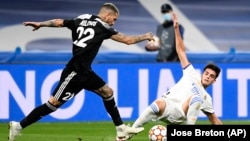 The match took place at Real Madrid's Santiago Bernabeu Stadium.