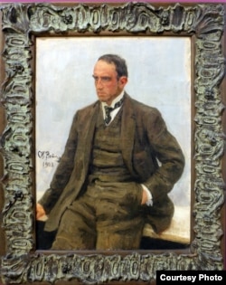 Илья Репин. Портрет П. Трубецкого, 1908.