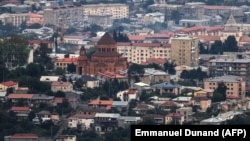 Արցախ - Սուրբ Աստվածամոր հովանու տաճարը Ստեփանակերտում, 2023թ.
