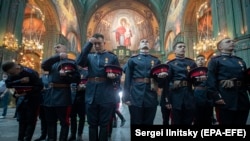 Armata și biserica sunt înfrățite în „ortodoxia nucleară”, un mit în care ortodoxismul este fundamentul spiritual al Rusiei, iar arma nucleară cel material.