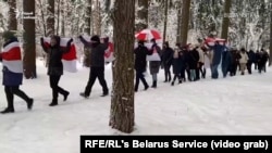 Локальні протести в Білорусі тривають і взимку
