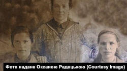 Агрипина Лагута (Клименко), праворуч