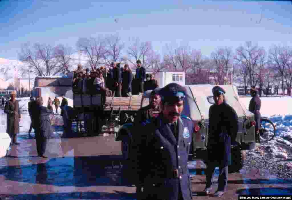 Winter in Afghanistan in 1970s.