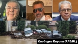 Калин Тихолов, Ветко Арабаджиев и Йордан Цонев. Колаж