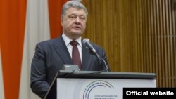 Президент України Петро Порошенко під час засідання Генеральної асамблеї ООН. Нью-Йорк, 19 вересня 2016 року