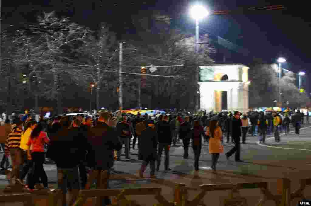 Moldova - Demonstration against poll results, Chisinau 6April2009