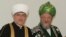Ravil Gainutdin (left), chief mufti of Russia's Central Spiritual Board of Muslims, with Talgat Tajuddin in March 2009