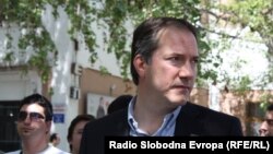 Архива - Градоначалникот на скопската општина Центар Андреј Жерновски. 