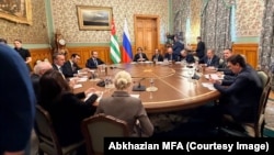 ლავროვის შეხვედრა ოლეგ ბარციცთან. 2026 წლის 1 ოქტომბერი