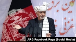 FILE: Afghan President Ashraf Ghani