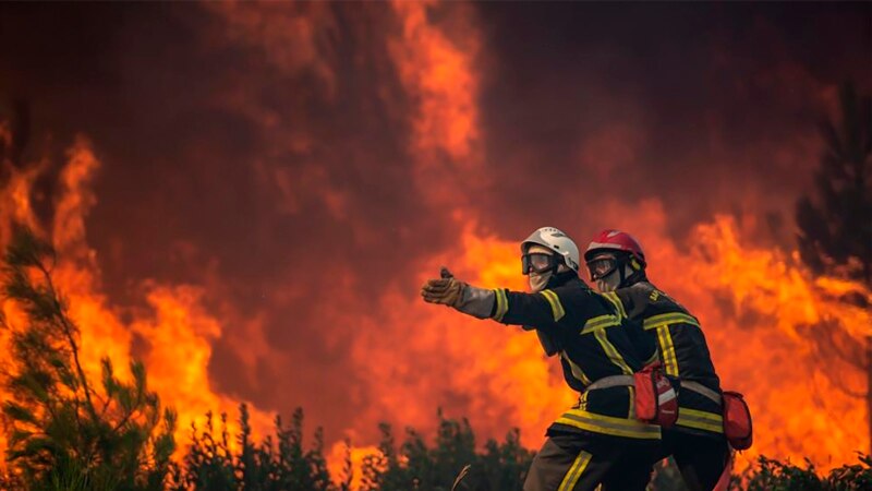 Rekordne temperature širom Evrope, požari i dalje bjesne