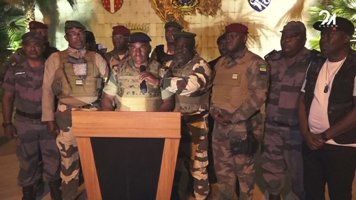 Gabon’s military announced a seizure of power in the country