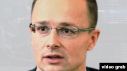 Унгарскиот министер за надворешни работи Петер Сијарто