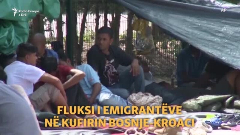 Fluksi i emigrantëve po sjell krizë në kufirin në mes të Bosnjës dhe Kroacisë