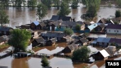 Officials have declared a state of emergency in Irkutsk due to the flooding. 