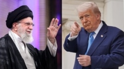 Iran's Supreme Leader Ayatollah Ali Khamenei and US President Donald Trump (composite image)