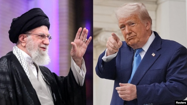 Əli Xamenei və Donald Tramp