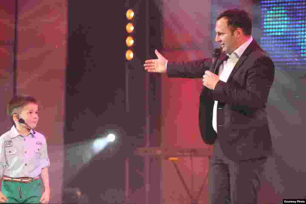 Илдар Әхмәтов һәм аның улы Ислам Әхмәтов