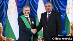 رئیسان جمهور تاجیکستان و ازبیکستان