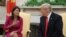 Nikki Haley és Donald Trump Washingtonban 2018. október 9-én