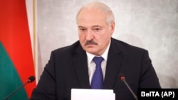Belarusian leader Alyaksandr Lukashenka 