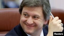 Міністр фінансів Олександр Данилюк під час засідання уряду, Київ, 20 квітня 2016 року 