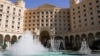 The Ritz-Carlton hotel in Riyadh, site of US-Russian talks on March 24. US representatives also met with Ukrainian negotiators in the Saudi capital, on March 23 and 25.