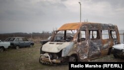 Зазадоккху-беттан 9-чохь зулмахоша ягийна гIалгIачун Плиев Баширан микроавтобус.