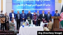 آغاز روند تطبیق واکسین کرونا در ارگ ریاست جمهوری افغانستان