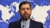 Iranian Foreign Ministry spokesman Saeed Khatibzadeh