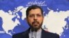 IRAN -- Iranian foreign ministry spokesman Saeed Khatibzadeh speaks during a press conference in Tehran, February 22, 2021