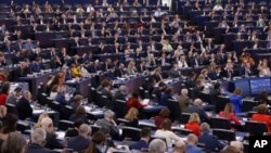 Az Európai Parlament plenáris ülése Strasbourgban