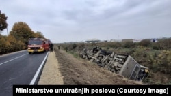 Несреќата се случила во близина на Сремска Митровица, 17 октомври.