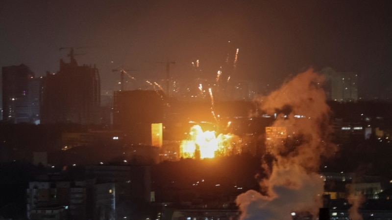 Night Of Fire: Kyiv Reels After One Of Russia’s Biggest Attacks