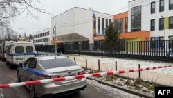 Мактабе, ки Қобилҷон Алиев таҳсил мекард ва дар ҳамонҷо кушта шуд. Акс аз 16-уми декабри 2025